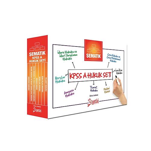 Yetki Yay�nlar� 2026 KPSS A Grubu �ematik Hukuk Seti