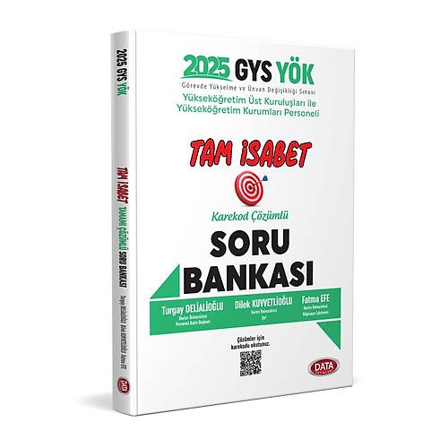 YK GYS Tam sabet Soru Bankas Karekod zml  Data Yaynlar