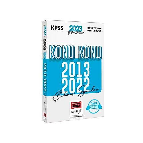 Yarg Yaynlar 2023 KPSS Genel Yetenek Genel Kltr 2013-2022 Konu Konu km Sorular ve zmleri