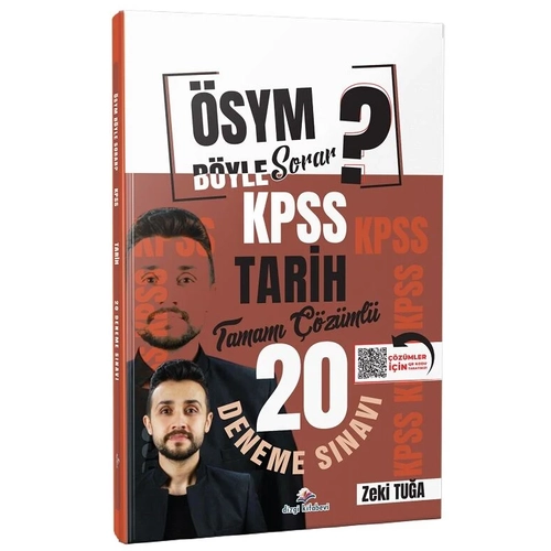 Dizgi Kitap KPSS Tarih �SYM B�yle Sorar 20 Deneme ��z�ml� - Zeki Tu�a Dizgi Kitap Yay�nlar�