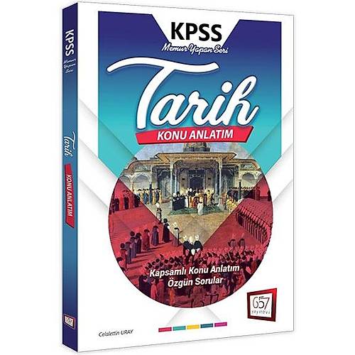 2018 KPSS Tarih Konu Anlatımlı 657 Yayınları