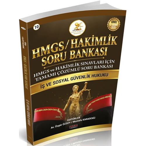 Sava� Yay�nlar� 2026 HUKAL HMGS-HAK�ML�K �� Hukuku Sosyal G�venlik Hukuku Soru Bankas�