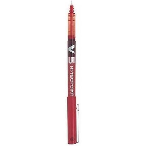 Pilot V5 Hi-Tecpoint ne Ulu Kalem 0.5 mm Krmz