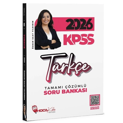 Hoca Kafas� 2026 KPSS T�rk�e Soru Bankas� ��z�ml� - �znur Saat Y�ld�r�m Hoca Kafas� Yay�nlar�