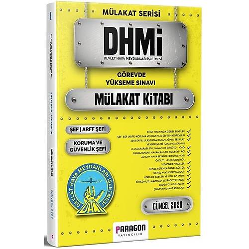 Paragon 2020 GYS DHM Devlet Hava Meydanlar letmesi Tm ef Kadrolar Mlakat Kitab Grevde Ykselme Paragon Yaynclk