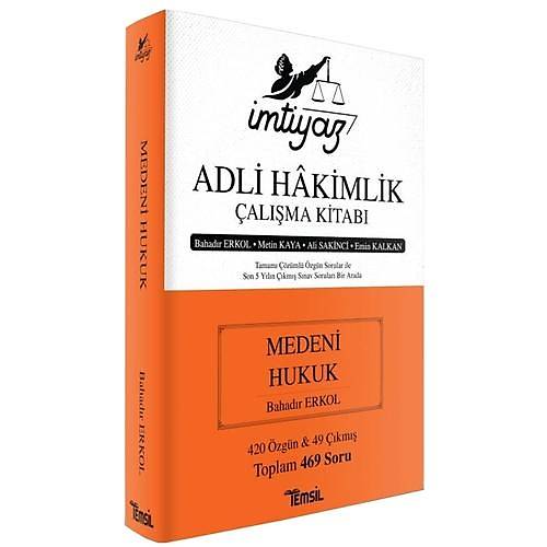 İmtiyaz Adli Hakimlik Çalışma Kitabı Medeni Hukuk Temsil Kitap Yayınları 2020