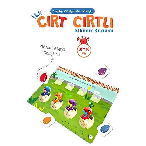 �lk C�rt C�rtl� Etkinlik Kitab�m Dikkat At�lyesi Yay�nlar�