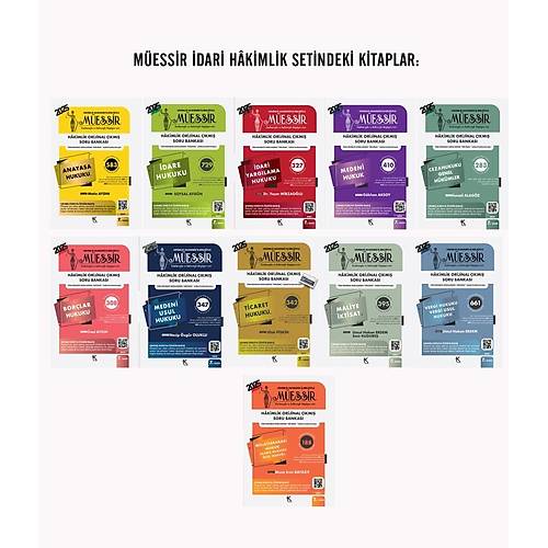 M�essir �dari Yarg� �n S�nav�na Haz�rl�k Set (�Y�S) M�ESS�R �dari Hakimlik Seti + Ceza Muhakemesi Hukuku