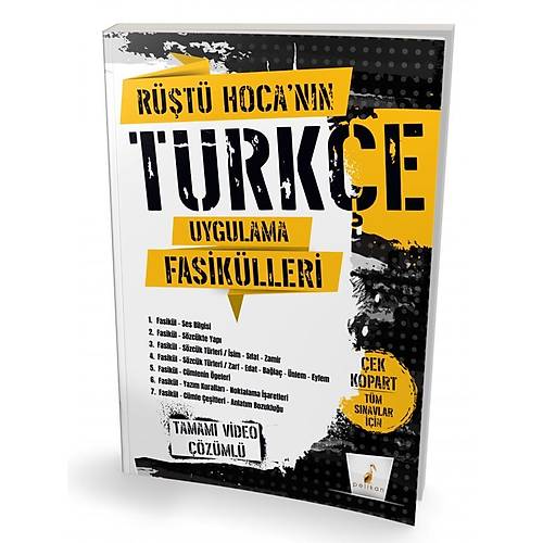 Pelikan Kitabevi Rt Hoca'nn Trke Uygulama Fasiklleri Tamam Video zml