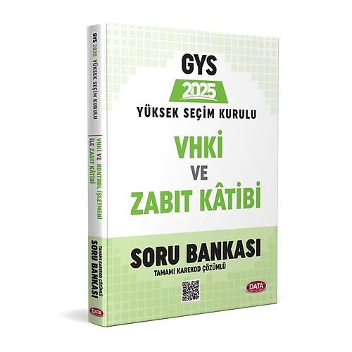 Y�ksek Se�im Kurulu (YSK) VHK� ve Zab�t K�tibi Soru Bankas� Tamam� Karekod ��z�ml�