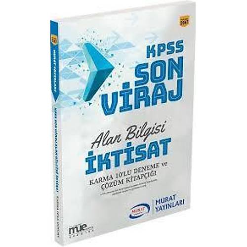 2019 KPSS A Grubu ktisat Son Viraj Karma 10 lu Deneme Seti ve zmleri Murat Yaynlar