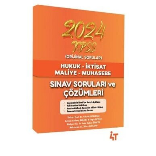 4T Yay�nlar� KPSS A Grubu 2024 S�nav� ��km�� Sorular� ��z�ml�