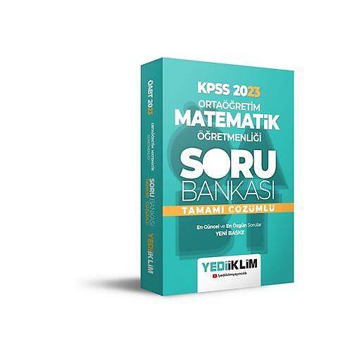 Yediiklim Yaynlar 2023 ABT Ortaretim Matematik retmenlii Tamam zml Soru Bankas