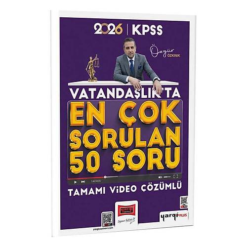 Yarg� Yay�nlar� 2026 KPSS Vatanda�l�kta En �ok Sorulan 50 Soru �zg�r �zk�n�k