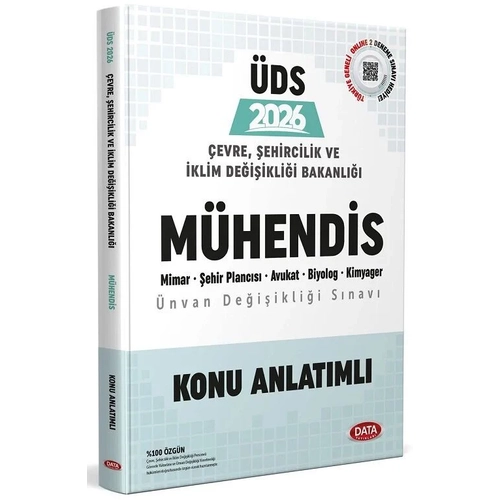 Data 2026 GYS �DS �evre, �ehircilik ve �klim De�i�ikli�i Bakanl��� M�hendis Konu Anlat�ml� G�revde Y�kselme �nvan De�i�ikli�i Data Yay�nlar�