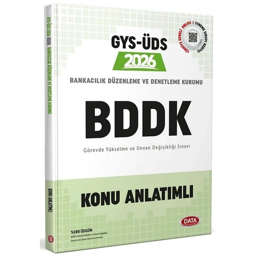 Data 2026 GYS �DS BDDK Bankac�l�k D�zenleme ve Denetleme Kurumu Konu Anlat�ml� G�revde Y�kselme �nvan De�i�ikli�i Data Yay�nlar�