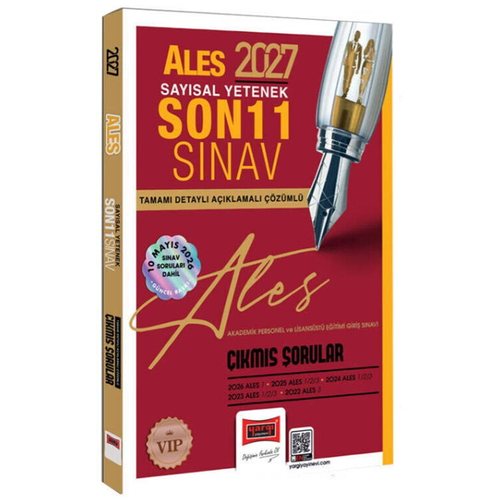 Yarg� Yay�nlar� 2027 ALES Say�sal Yetenek Son 11 S�nav Tamam� ��z�ml� ��km�� Sorular