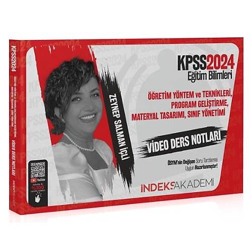 �ndeks Akademi 2024 KPSS E�itim Bilimleri ��retim Y�ntem ve Teknikleri, Program Geli�tirme Video Ders Notlar� - B�nyamin Atalay �ndeks Akademi Yay�nc�l�k