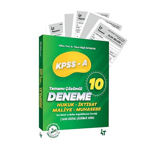 4T Yaynevi KPSS-A Tamam  zml 10 Deneme 2025