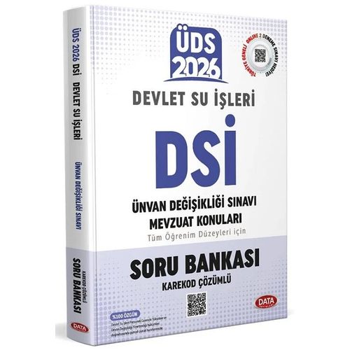 Data 2026 GYS �DS DS� Devlet Su ��leri Mevzuat Konular� Soru Bankas� ��z�ml� G�revde Y�kselme �nvan De�i�ikli�i Data Yay�nlar�