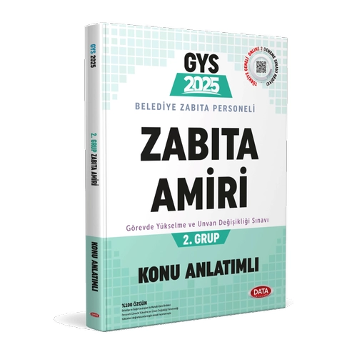 Data Yaynlar Belediye Zabta Personeli Zabta Amiri 2. Grup Konu Anlatml