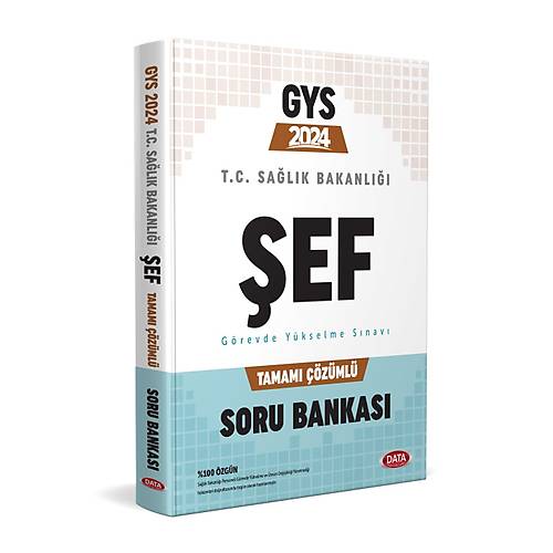 Data Yay�nlar� 2024 T.C. Sa�l�k Bakanl��� �ef Tamam� ��z�ml� Soru Bankas�