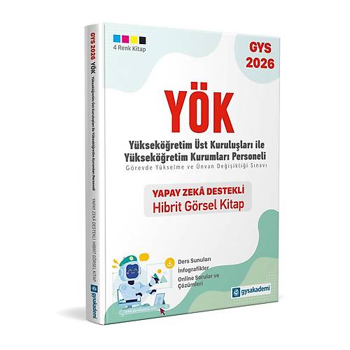 gysakademi 2026 GYS Y�K Yapay Zeka Destekli Hibrit G�rsel Kitap