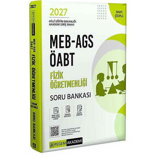 Pegem Akademi 2027 MEB-AGS �ABT Fizik ��retmenli�i Soru Bankas�