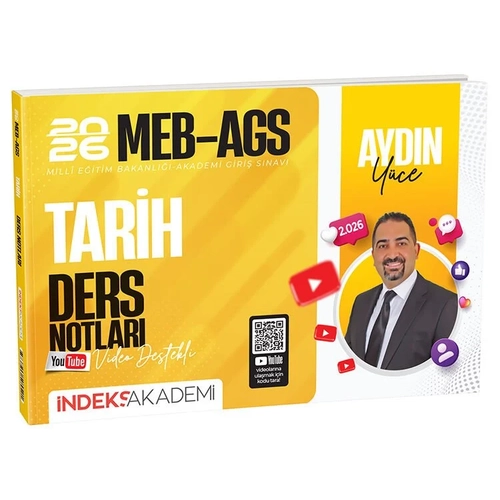 �ndeks Akademi 2026 MEB-AGS Akademisi Tarih Video Ders Notlar� - Ayd�n Y�ce �ndeks Akademi Yay�nc�l�k