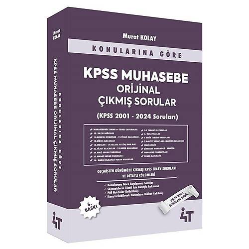 Konular�na G�re 4T Yay�nlar� KPSS Muhasebe Orijinal ��km�� Sorular Murat Kolay
