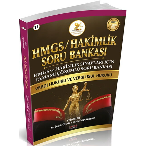 Sava� Yay�nlar� 2026 HUKAL HMGS-HAK�ML�K Vergi Hukuku Vergi Usul Hukuku Soru Bankas�Mustafa Karadeniz, �zg�r �zsoy