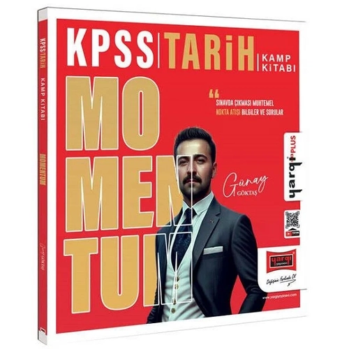 Yarg� 2025 KPSS Tarih Momentum Kamp Kitab� - G�nay G�kta� Yarg� Yay�nlar�