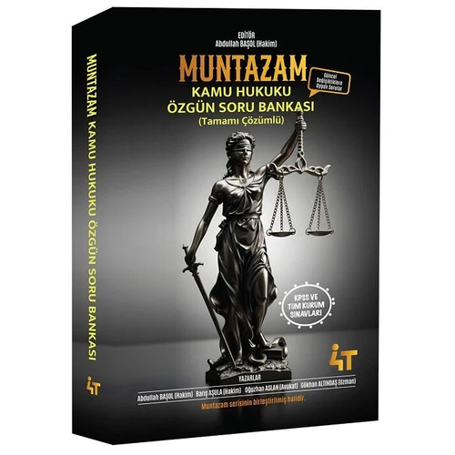 4T Yay�nlar� MUNTAZAM Kamu Hukuku �zg�n Soru Bankas� ��z�ml� Abdullah Ba�ol, U�ur �ivka