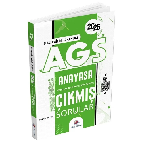 Dizgi 2025 MEB AGS Anayasa km Sorular Konularna Gre - Devrim Toklucu Dizgi Kitap