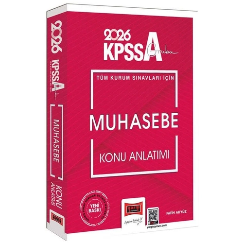 Yarg� 2026 KPSS A Grubu Muhasebe Konu Anlat�m� Yarg� Yay�nlar�