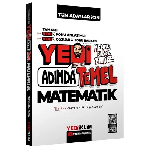 Yediiklim Yay�nlar� Yedi Ad�mda Temel Matematik Video Konu Anlat�ml� Video ��z�ml� Soru Bankas� Mehmet Bilge Y�ld�z