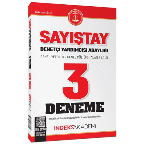 �ndeks Akademi Say��tay Denet�i Yard�mc�s� Adayl��� 3 Deneme ��z�ml� �ndeks Akademi Yay�nc�l�k