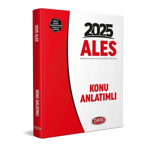 Data Yay�nlar� ALES Konu Anlat�ml� 2025