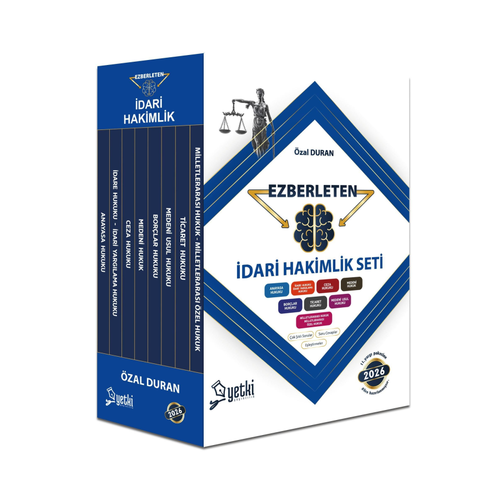 Yetki Yay�nlar� 2026 �dari Hakimlik Ezberleten Seti