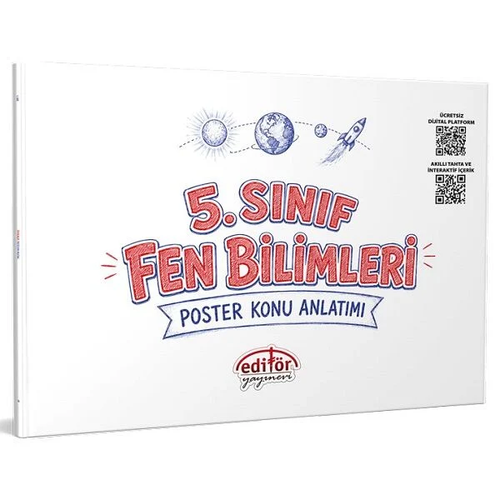 Edit�r 5. S�n�f Fen Bilimleri Poster Konu Anlat�m� Edit�r Yay�nlar�