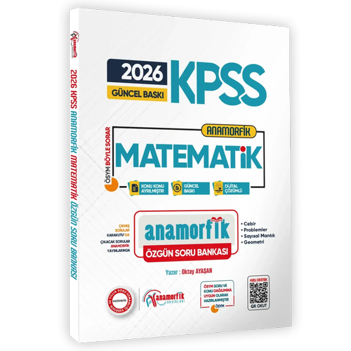 �nformal Yay�nlar� 2026 KPSS Yeni Sistem Anamorfik Matematik �zg�n Soru Bankas� Konu Konu Dijital ��z�ml�