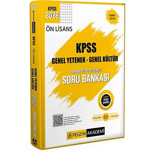 2026 KPSS �n Lisans Soru Bankas� Genel Yetenek Genel K�lt�r Tamam� Video ��z�ml�