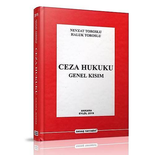 Ceza Hukuku Genel Ksm - Nevzat Toroslu Eyll 2019