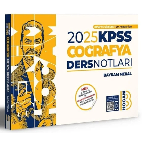 Benim Hocam 2025 KPSS Corafya Ders Notlar - Bayram Meral Benim Hocam Yaynlar