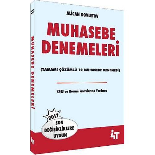 Muhasebe Denemeleri 10 Deneme zml - Alican Dovletov