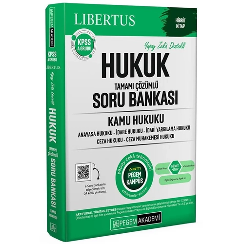 Pegem 2026 KPSS A Grubu Libertus Hukuk Kamu Hukuku Soru Bankas� ��z�ml� Pegem Akademi Yay�nlar�