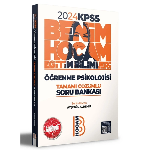 2024 KPSS Eitim Bilimleri renme Psikolojisi Tamam zml Soru Bankas Benim Hocam Yaynlar