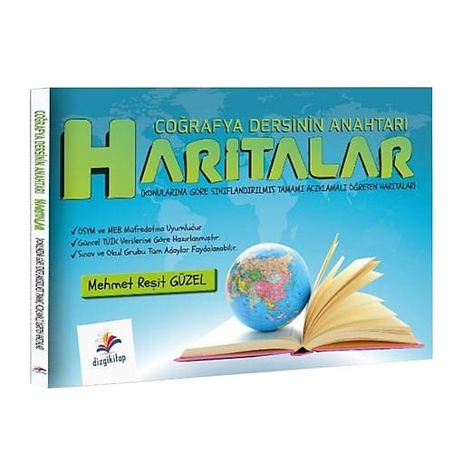 Co�rafya Dersinin Anahtar� Haritalar G�ncellenmi�-Geni�letilmi� 2.Bask� Mehmet Re�it G�zel