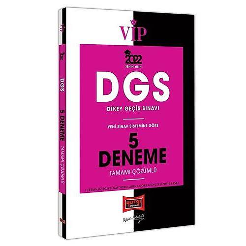 Yarg Yaynlar 2022 VP DGS Tamam zml 5 Deneme