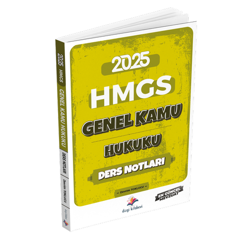 Dizgi Kitap Yay�nlar� 2025 HMGS Genel Kamu Hukuku Ders Notlar� Devrim Toklucu Dizgi Kitap